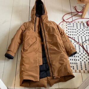 Indyeva parka in camel brown
